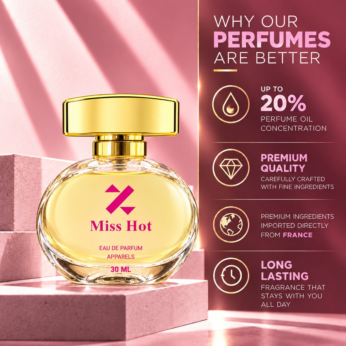 Woman Perfume  Miss hot